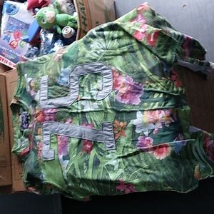 2pc tropical outfit sweatsuit